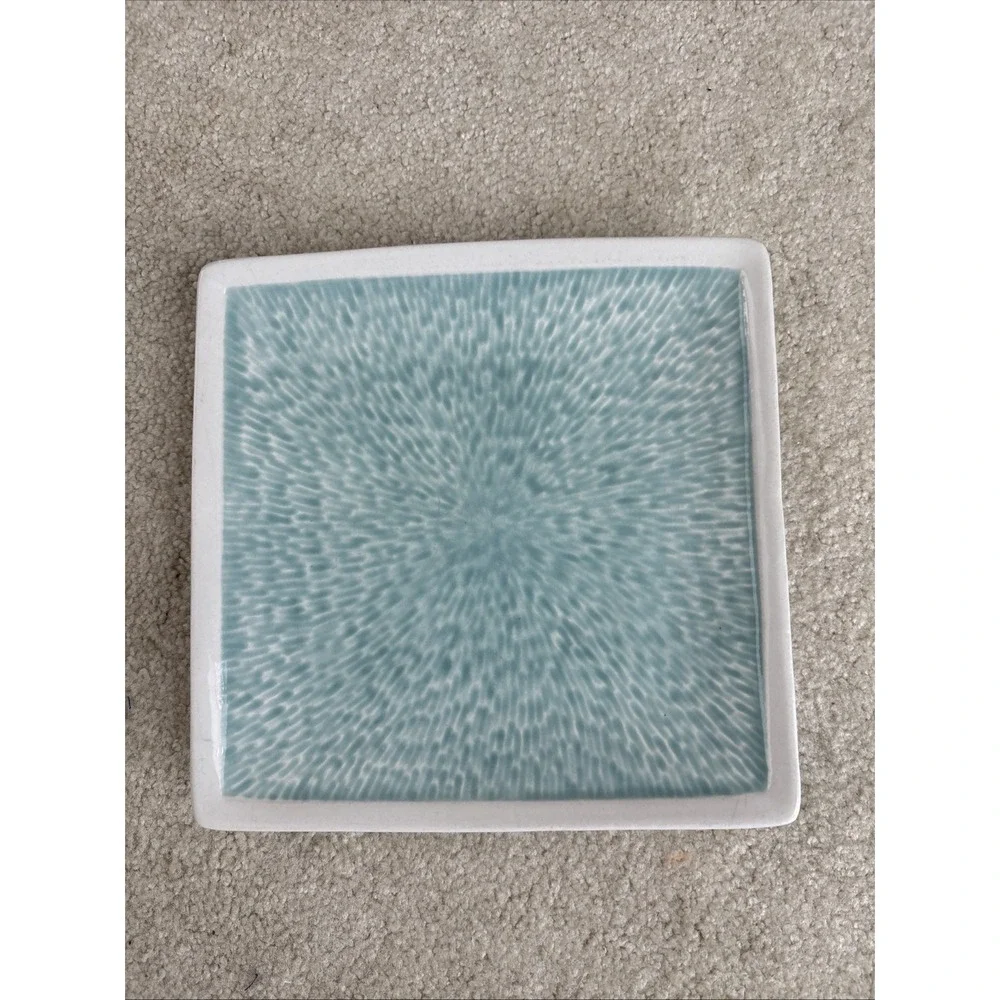 Sango Vega Aqua 4531 Salad Dessert Plate 7.5